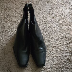 Men's Black Leather Shoes